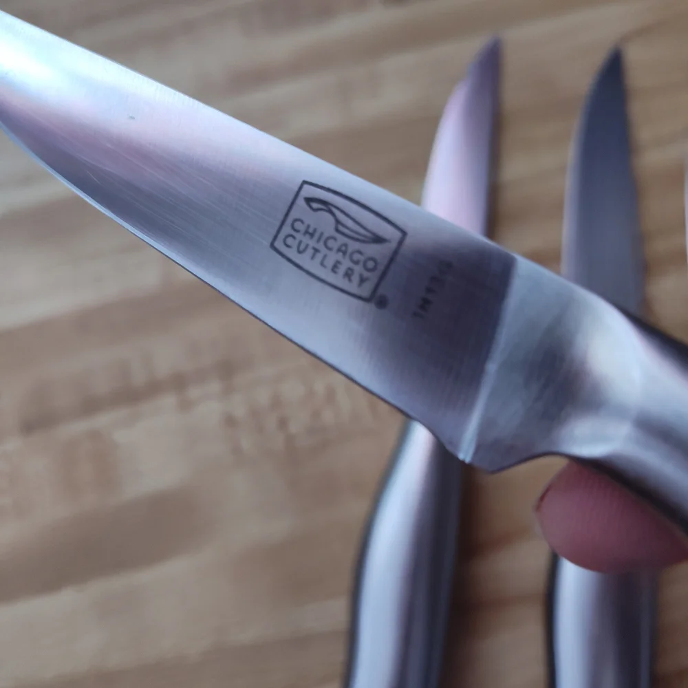 Chicago Cutlery Six-piece Stainless Steel Steak Knife Set Excel Cond * See Photo